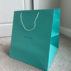 Tiffany & Co. Turquoise Gift Bag